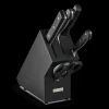 Classic 6-Piece Asian Knife Block Set