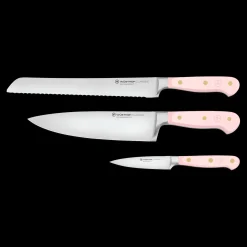 Classic 3-Piece Essential Knife Set - Pink Himalayan Salt
