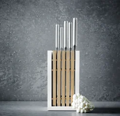 Classic 6-Piece Knife Block Set with Bread Knife