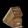 17-Slot Acacia Knife Block