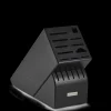 17-Slot Black Knife Block